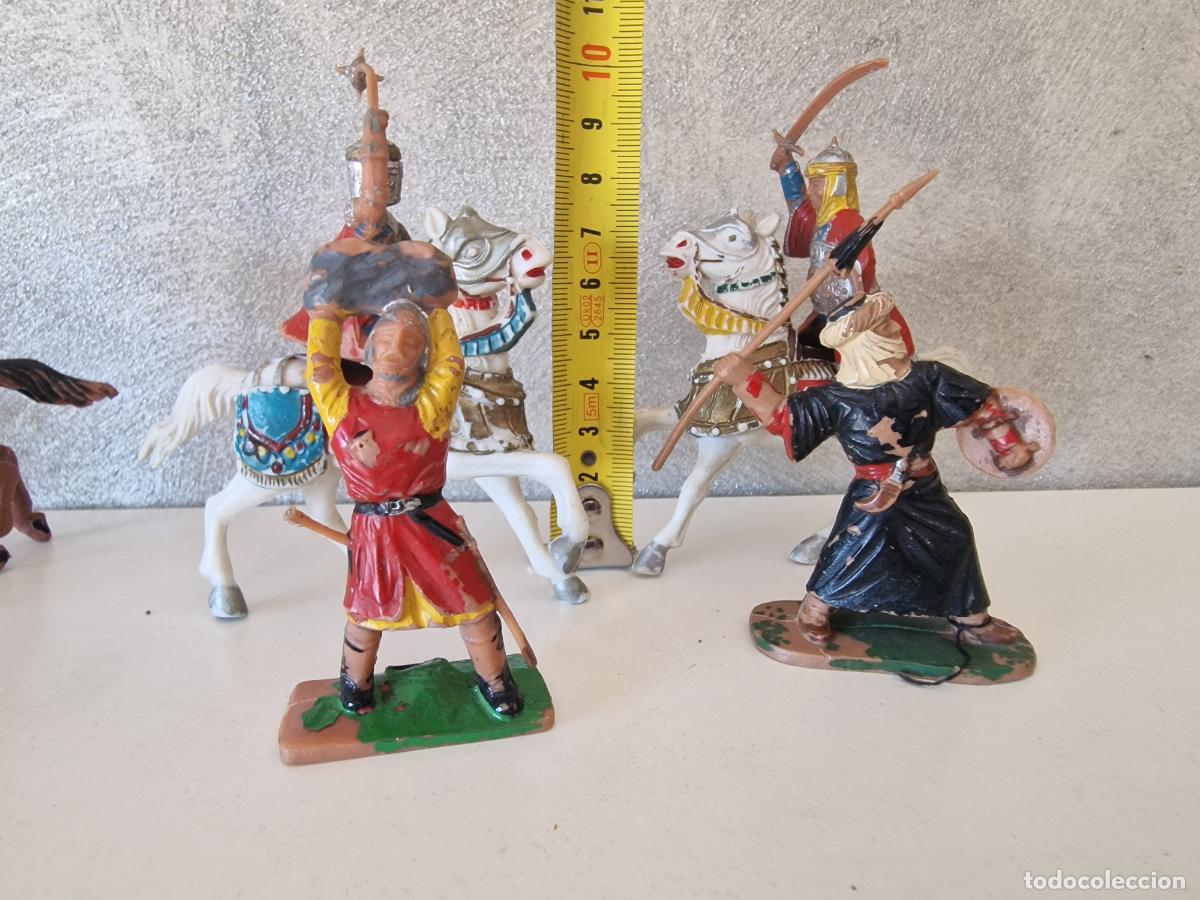 Figuras de goma y PVC: LOTE FIGURAS EL CID REAMSA - Foto 19