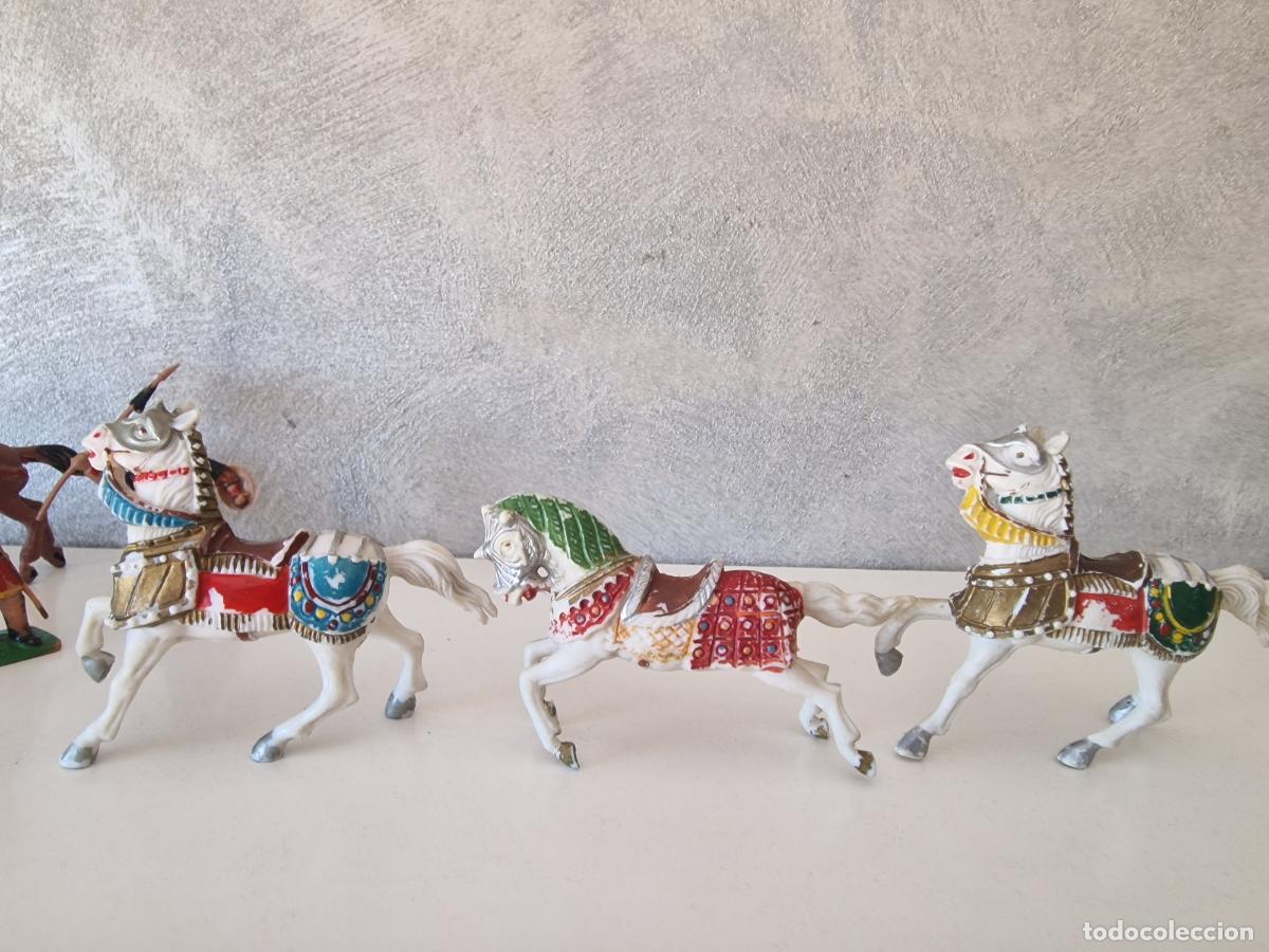 Figuras de goma y PVC: LOTE FIGURAS EL CID REAMSA - Foto 21