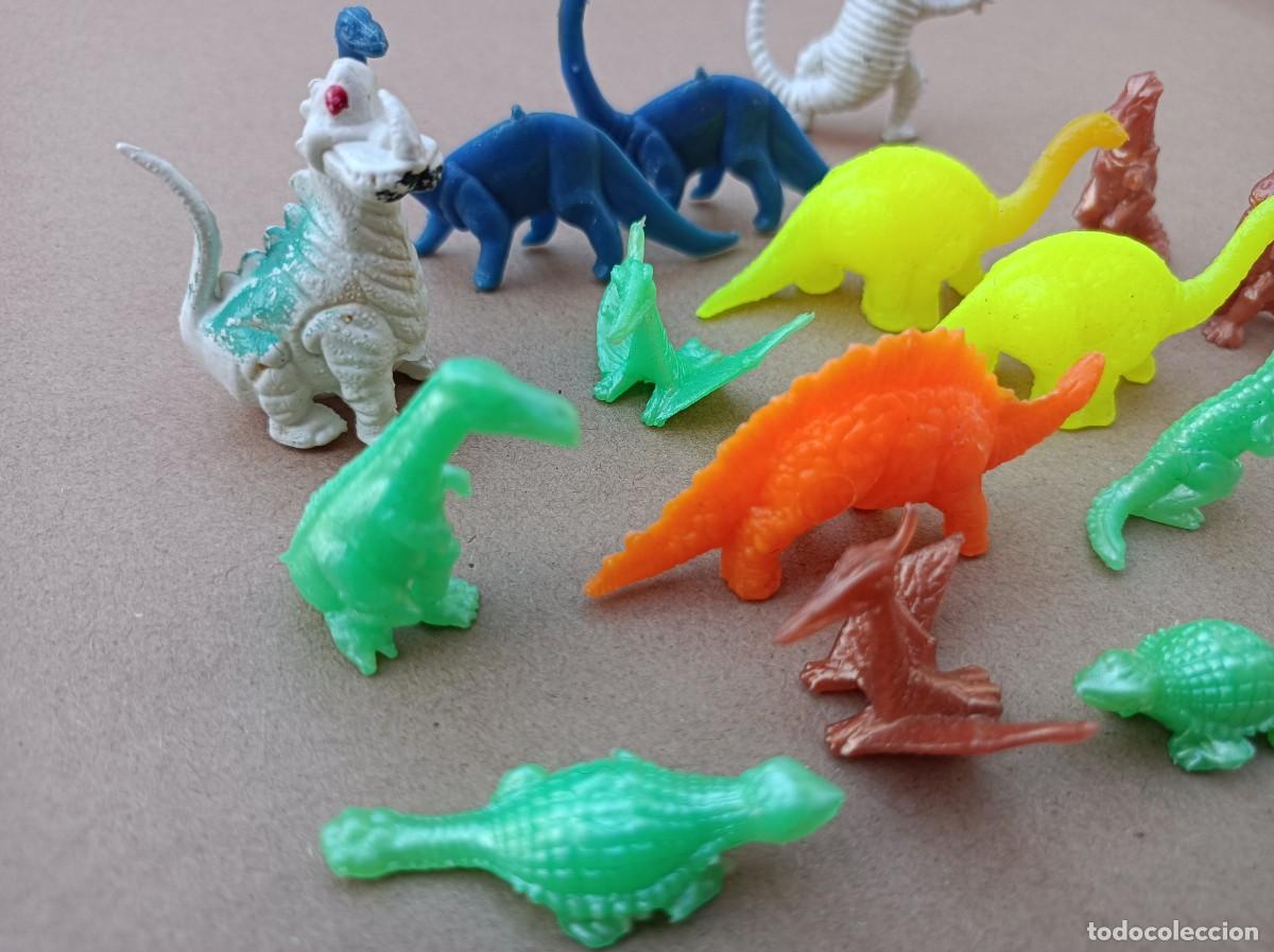 Figuras de goma y PVC: FIGURAS DUNKIN DINOSAURIOS - Foto 5
