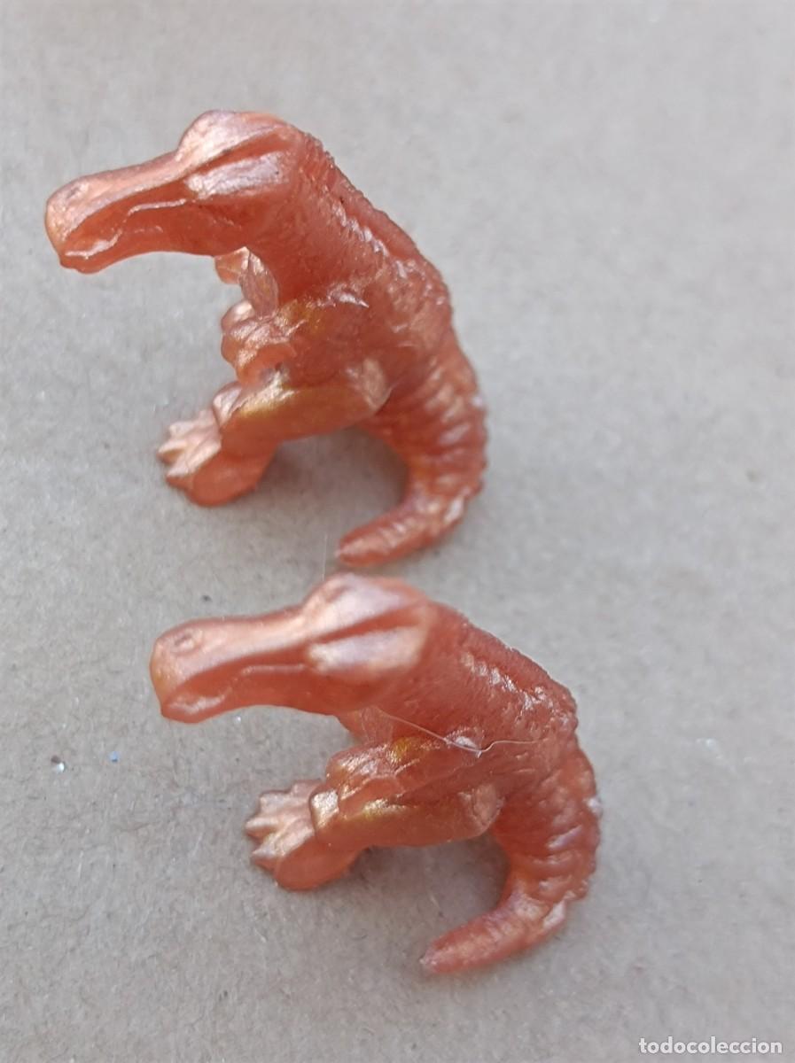 Figuras de goma y PVC: FIGURAS DUNKIN DINOSAURIOS - Foto 12