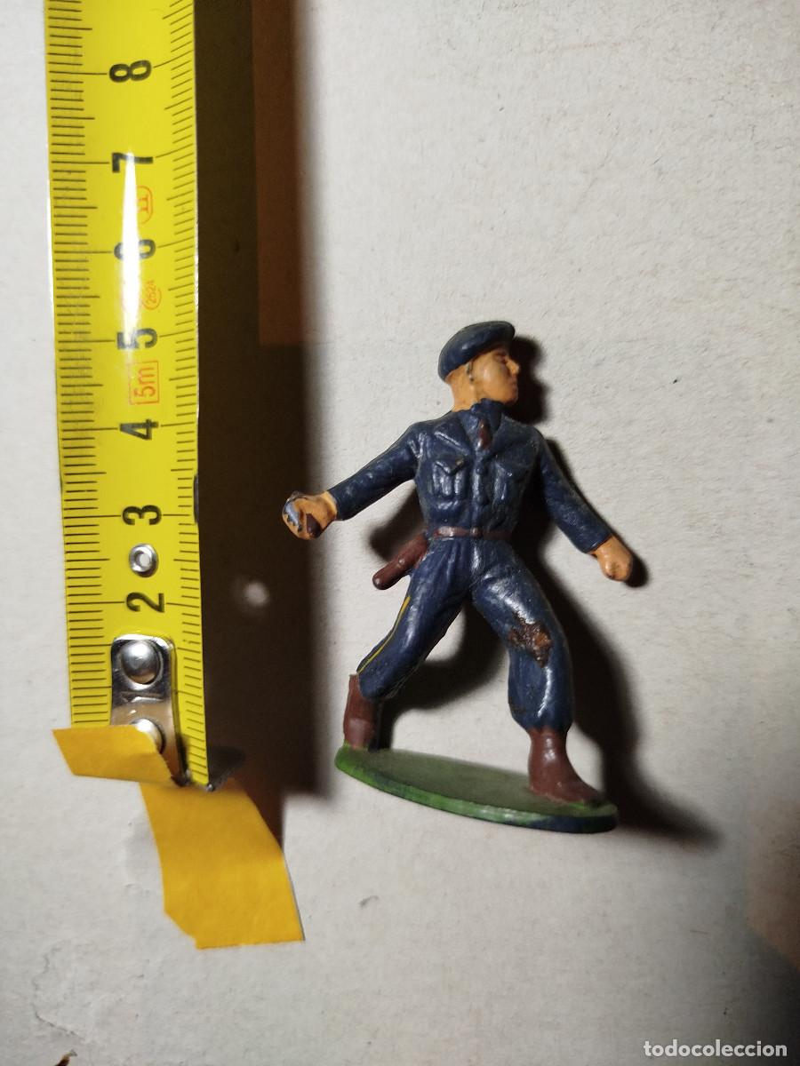 Figure di Gomma e PVC: Figura militar retro plastico