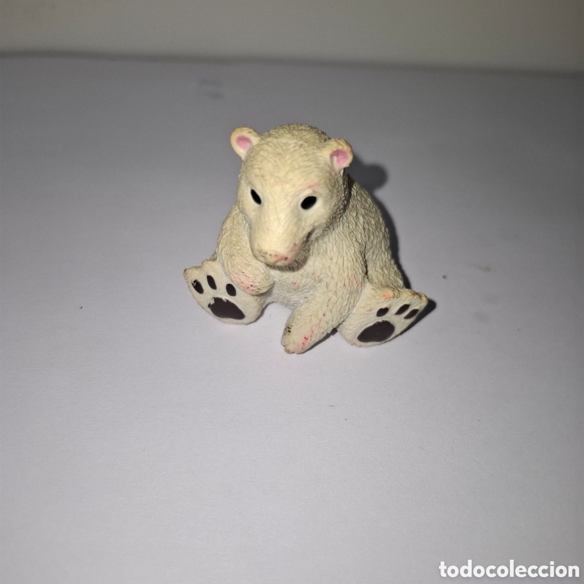 Figuras de goma y PVC: CACHORRO DE OSO POLAR FIGURA DE PVC COCA COLA PREMIUM