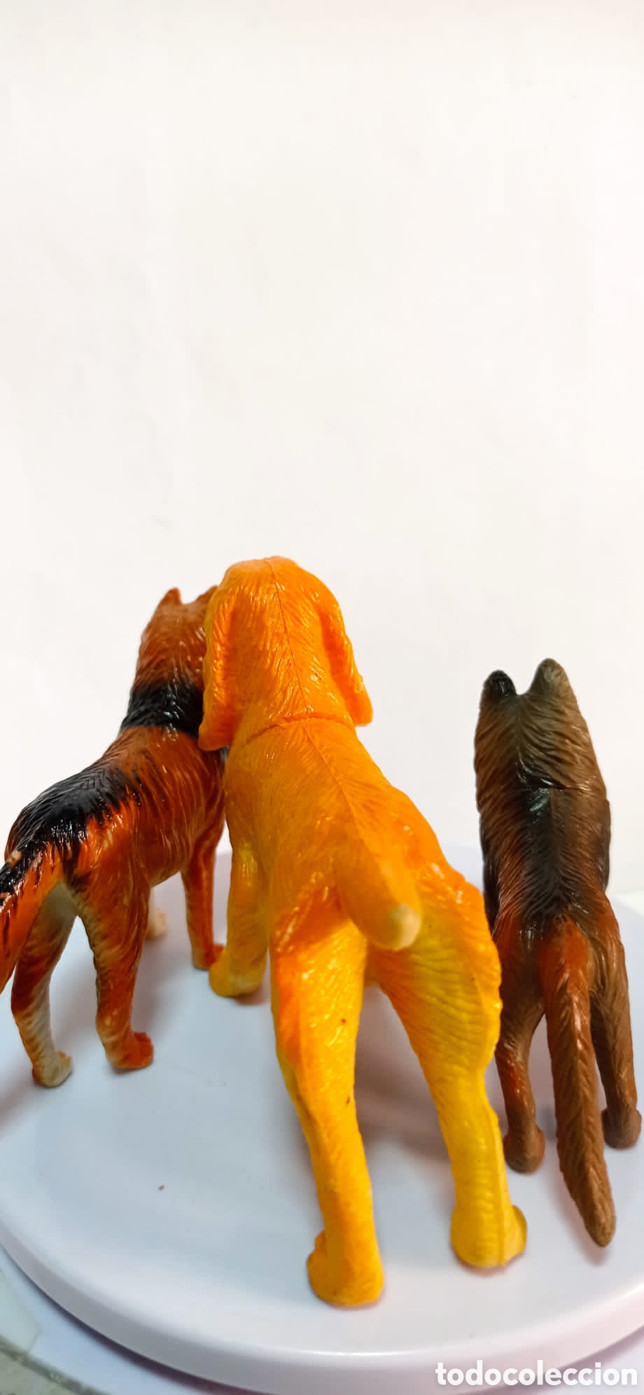 Figuras de goma y PVC: LOTE DE 3 PERROS / EN PVC - Foto 6