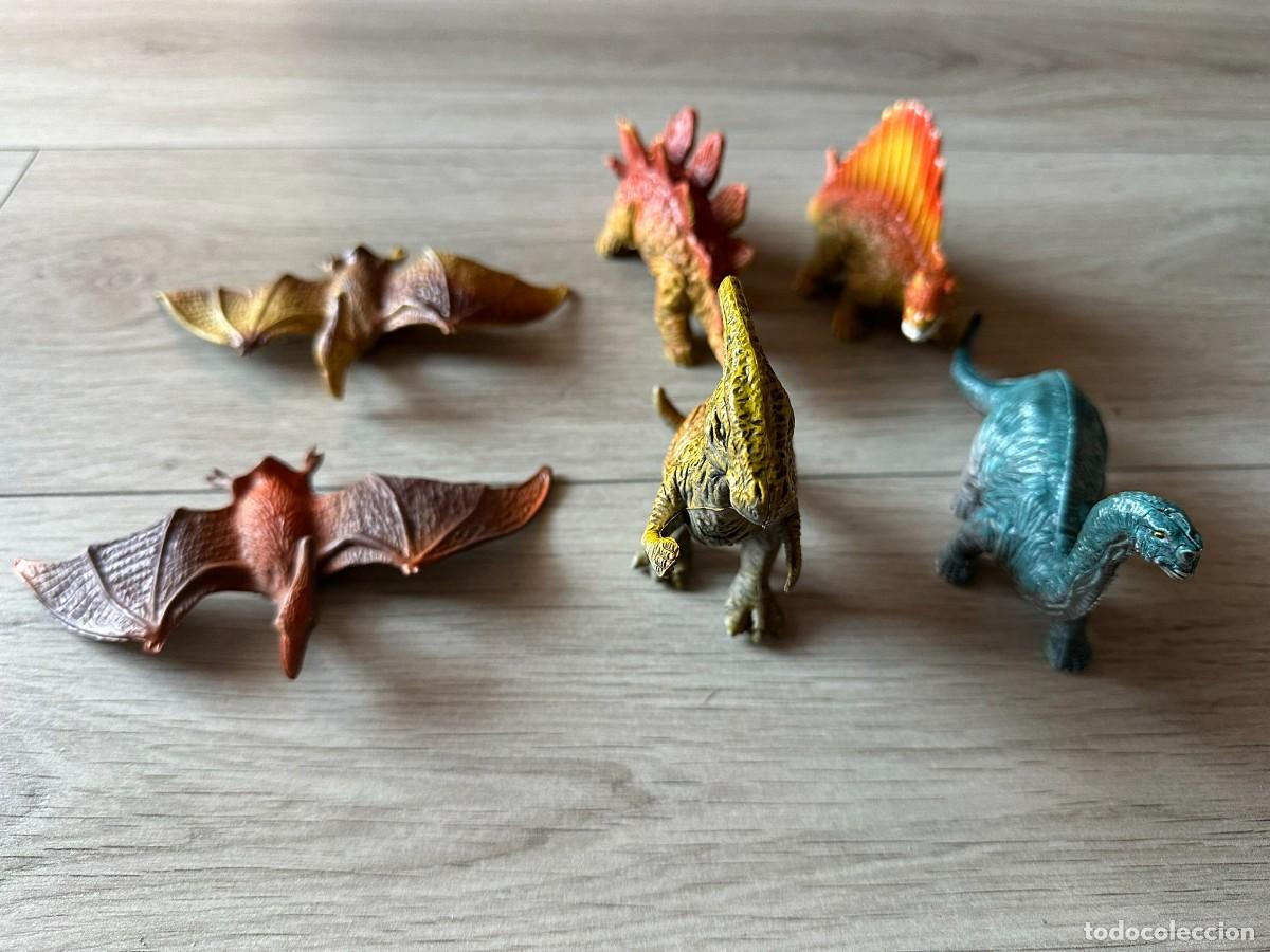 Figuras de goma y PVC: 6 figuras de Dinosaurios de PVC - Foto 1