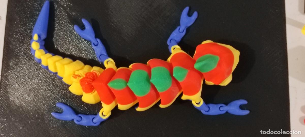Figuras de goma y PVC: Camale&oacute;n flexible &uacute;nico. - Foto 4