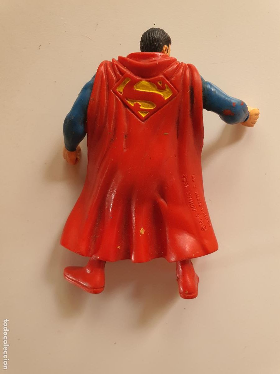 Figuras de goma y PVC: FIGURA DC COMICS 1992 SPAIN - SUPERMAN - Foto 2