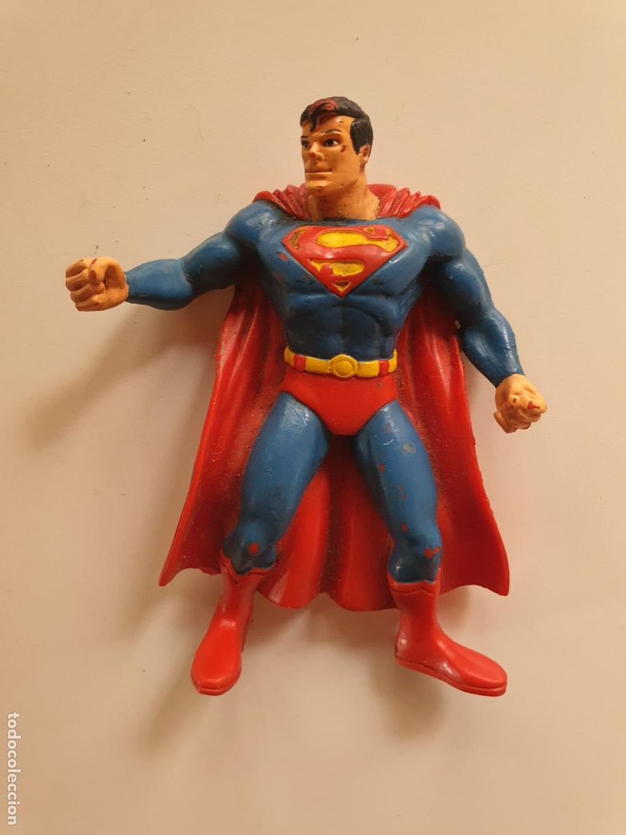 Figuras de goma y PVC: FIGURA DC COMICS 1992 SPAIN - SUPERMAN - Foto 1
