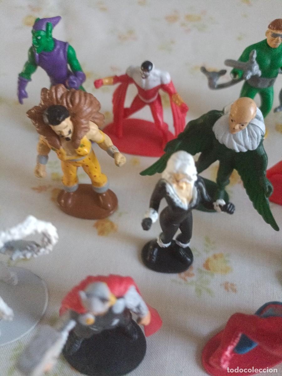 Figuras de goma y PVC: Lote de 22 figuras de Marvel. - Foto 6