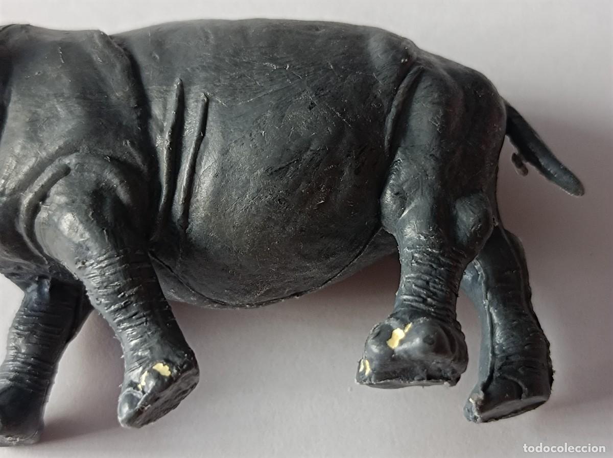 Figuras de goma y PVC: RINOCERONTE DE PL&Aacute;STICO COMANSI - Foto 4