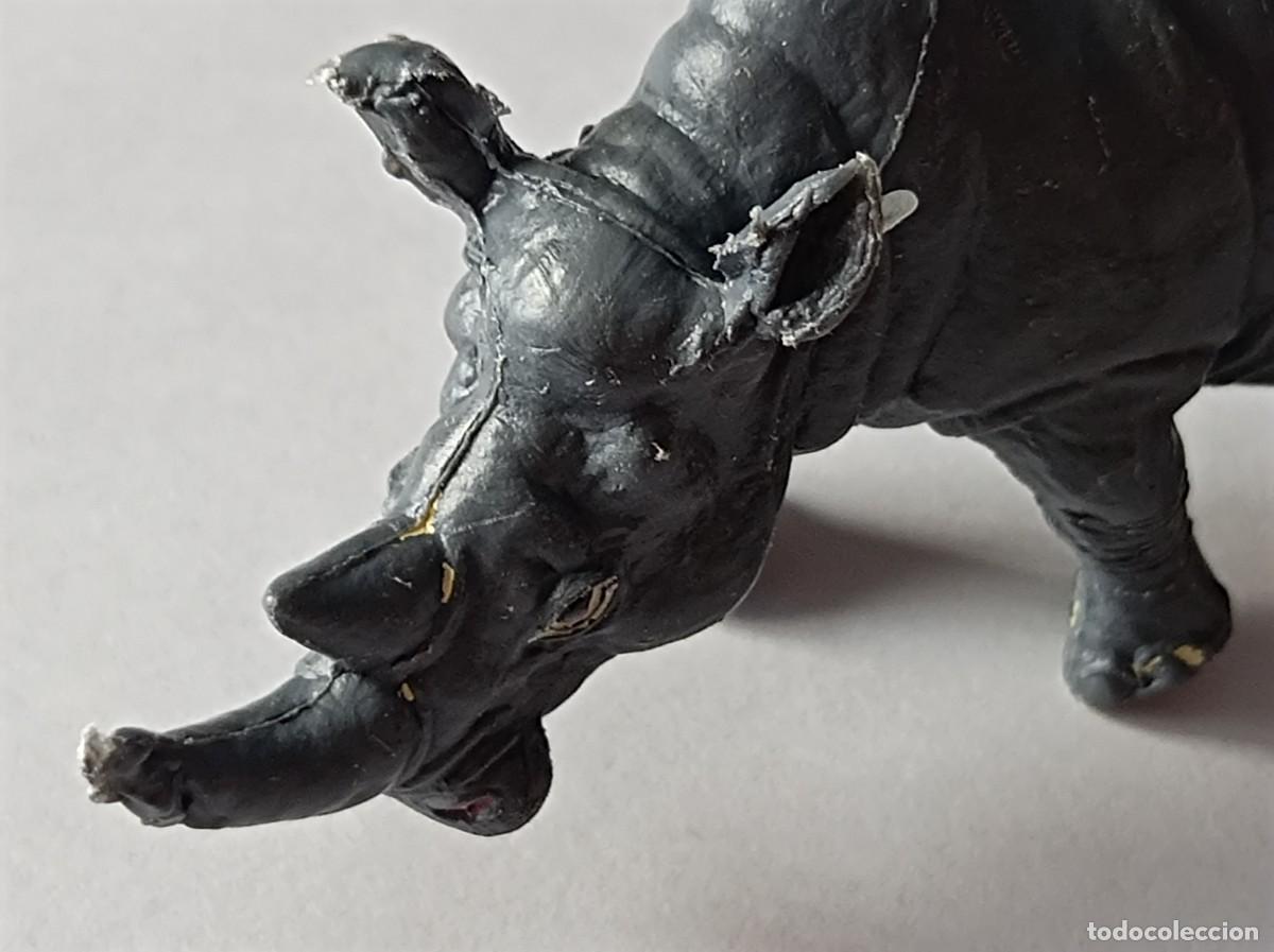 Figuras de goma y PVC: RINOCERONTE DE PL&Aacute;STICO COMANSI - Foto 5