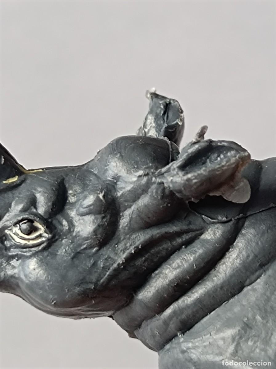 Figuras de goma y PVC: RINOCERONTE DE PL&Aacute;STICO COMANSI - Foto 7