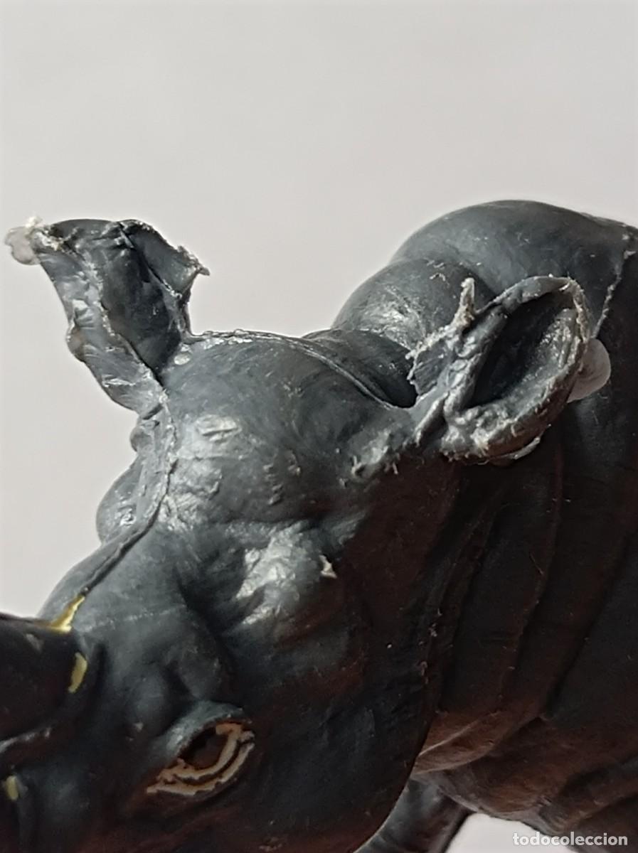 Figuras de goma y PVC: RINOCERONTE DE PL&Aacute;STICO COMANSI - Foto 8
