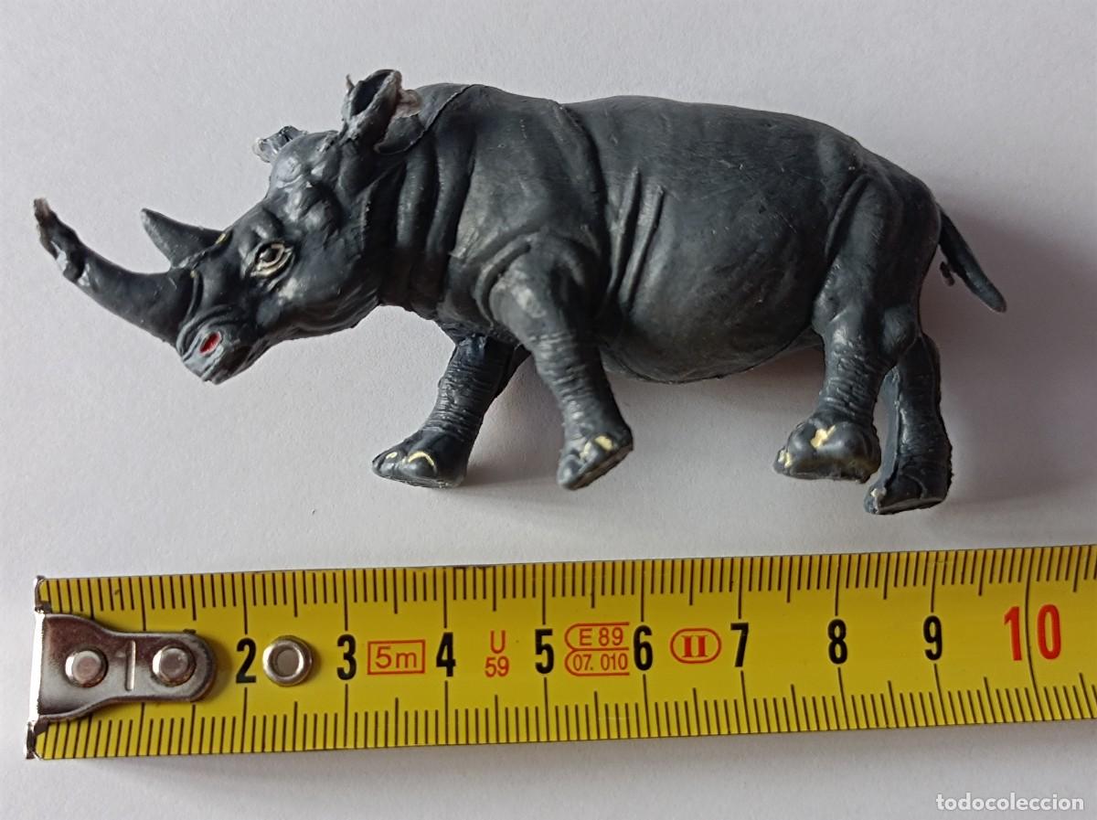 Figuras de goma y PVC: RINOCERONTE DE PL&Aacute;STICO COMANSI - Foto 11