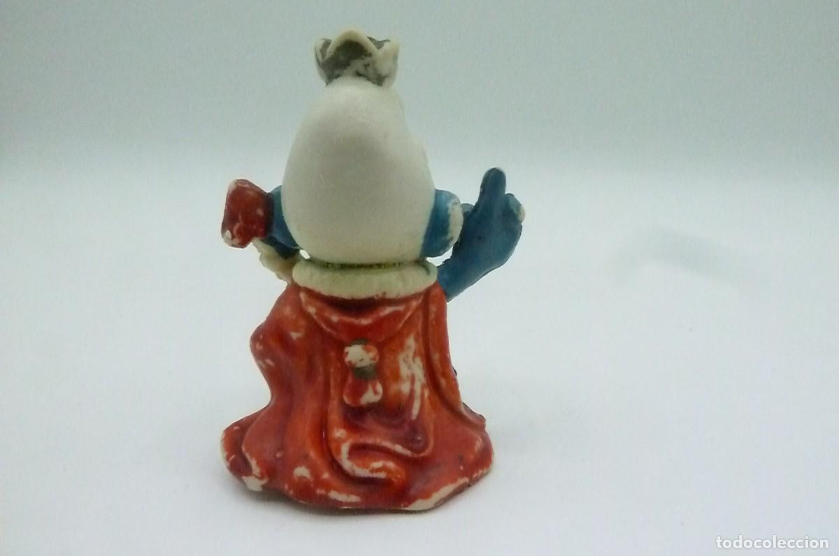 Figuras de goma y PVC: Rey Pitufo. Sin marca - Foto 3