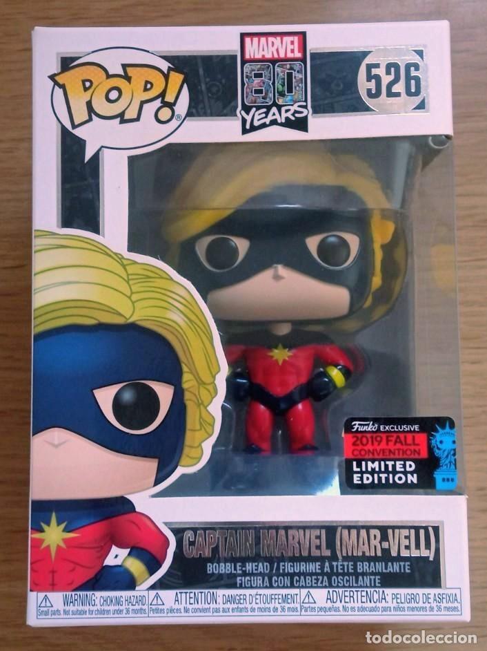 Figuras de goma y PVC: FUNKO CAPITAN MARVEL - Foto 1