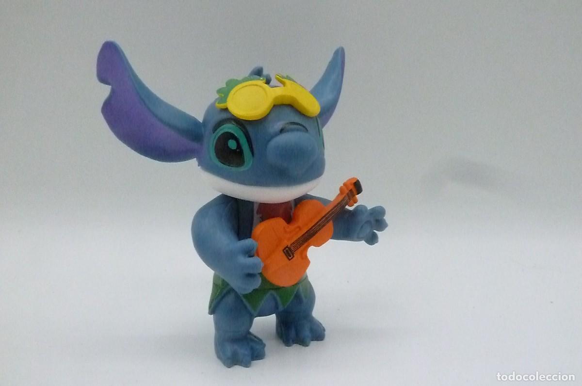 Figuras de goma y PVC: Figura Stich con guitarra - Foto 1
