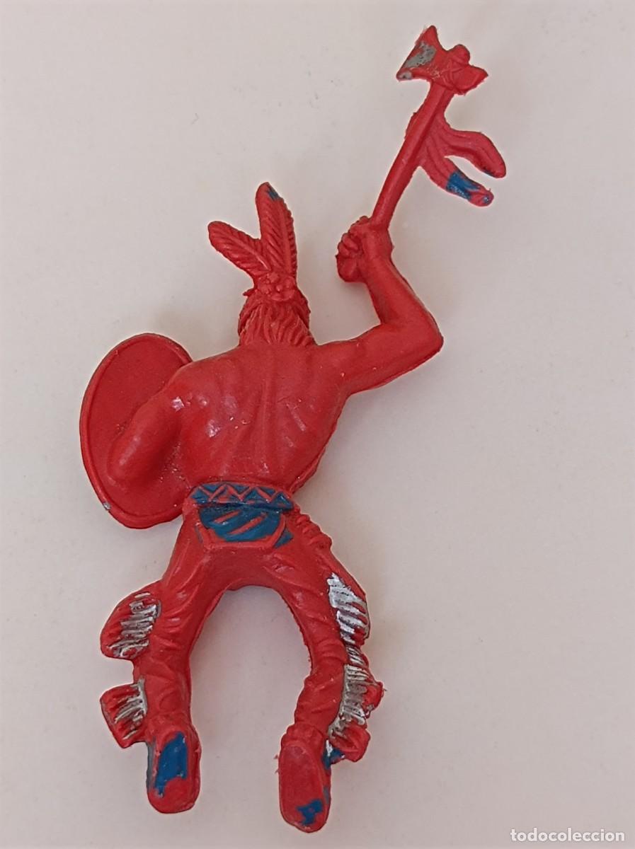 Figuras de goma y PVC: FIGURAS DE PL&Aacute;STICO INDIO A CABALLO LAFREDO - Foto 5