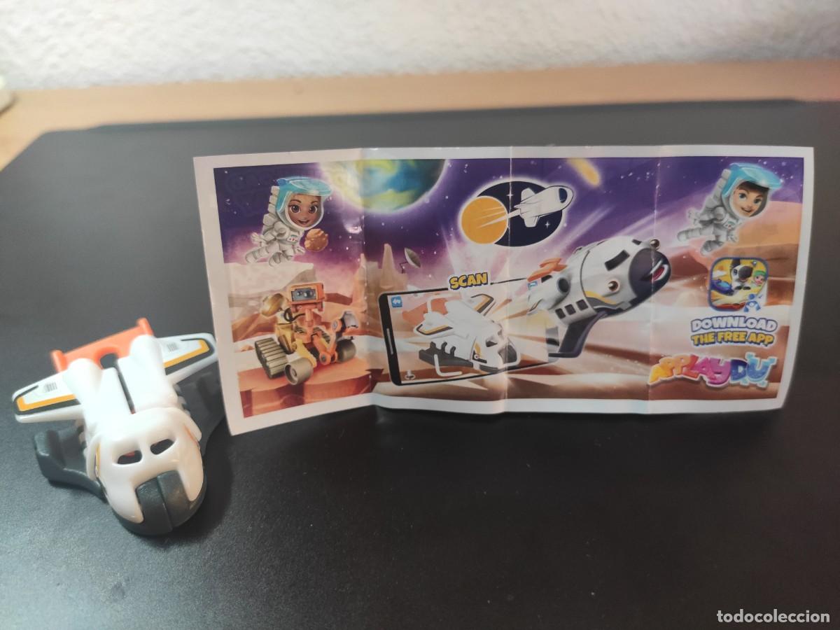 Figuras de goma Kinder: Lanzadera espacial VD164 + BPZ - Foto 1