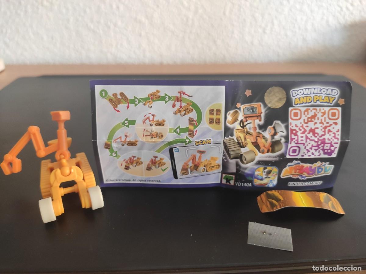 Figuras de goma Kinder: Vehiculo espacial VD140A + BPZ - Foto 1
