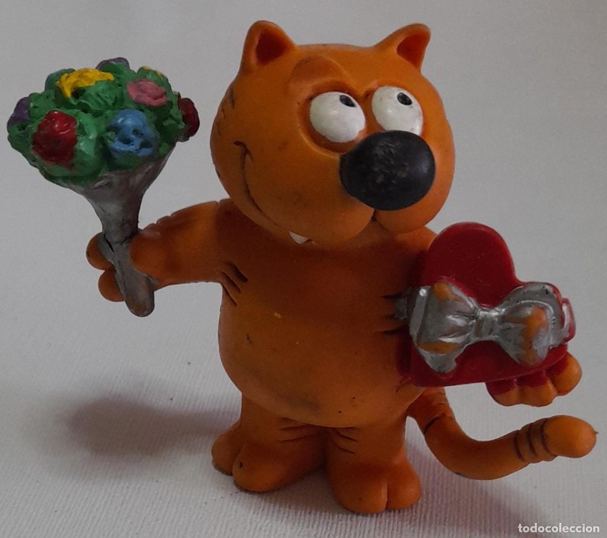 Figuras de goma y PVC: FIGURA DE GARFIELD, DE C&Oacute;MICS SPAIN - Foto 1