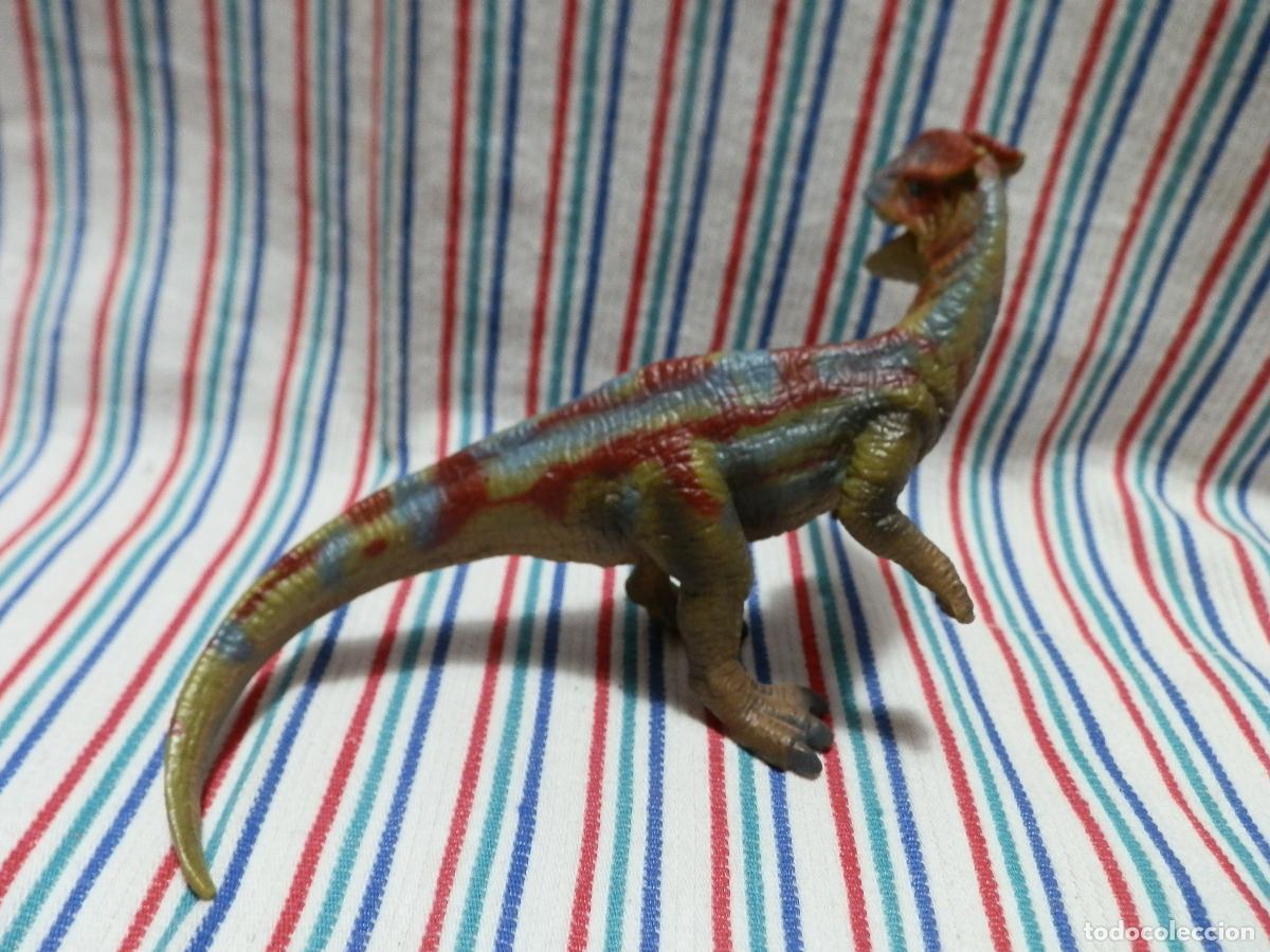 Figuras de goma y PVC: SCHLEICH DINOSAURIO DILOPHOSEURUS 2002 - Foto 5