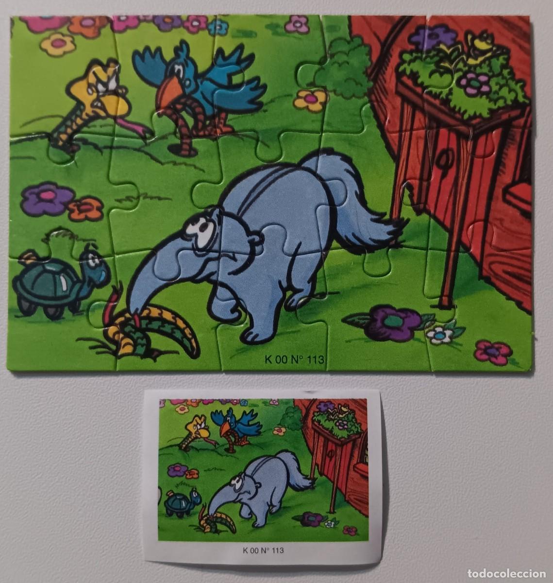 Figuras de goma Kinder: PUZZLE ROMPECABEZAS KINDER - Foto 1