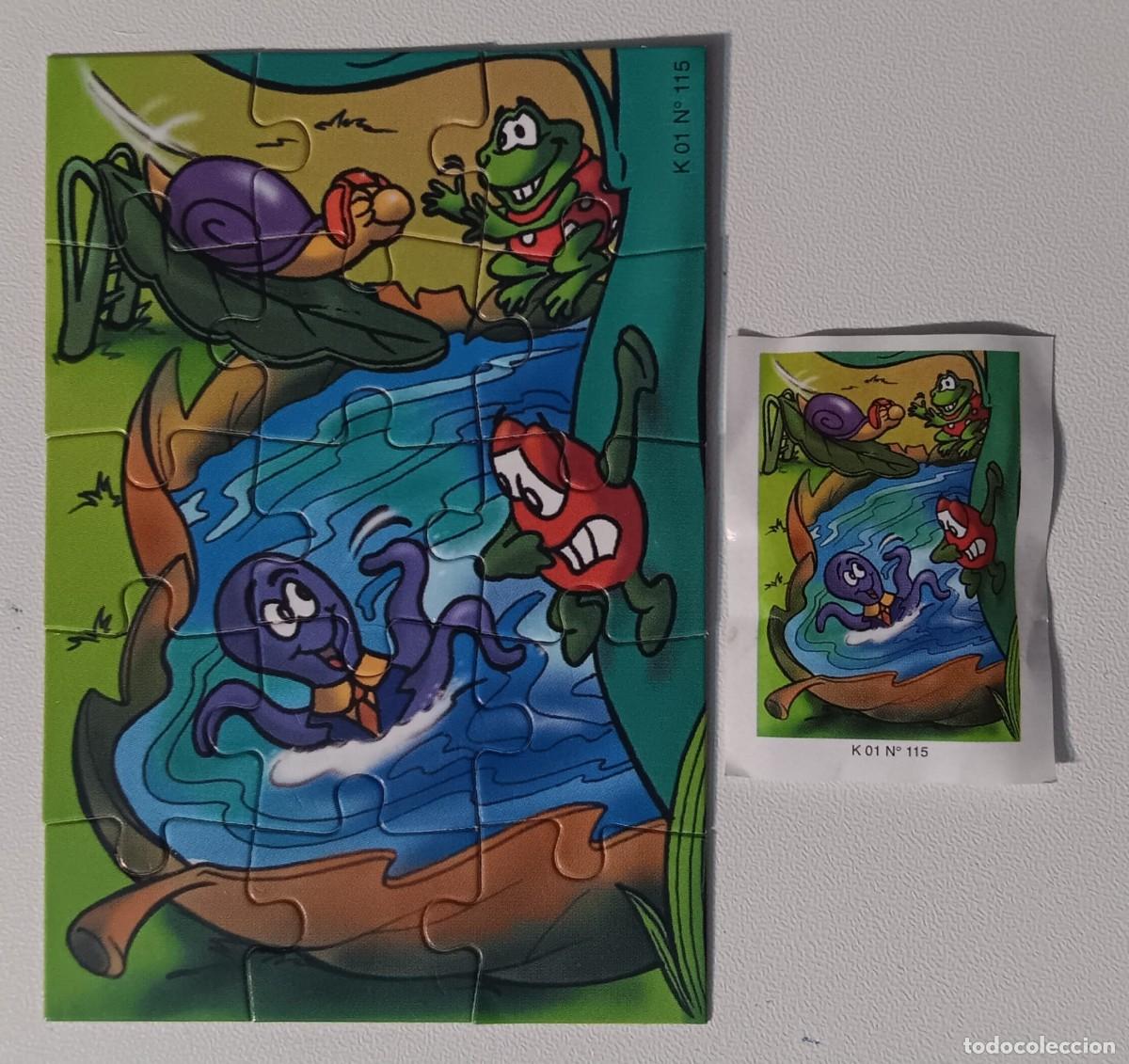 Figuras de goma Kinder: PUZZLE ROMPECABEZAS KINDER - Foto 1