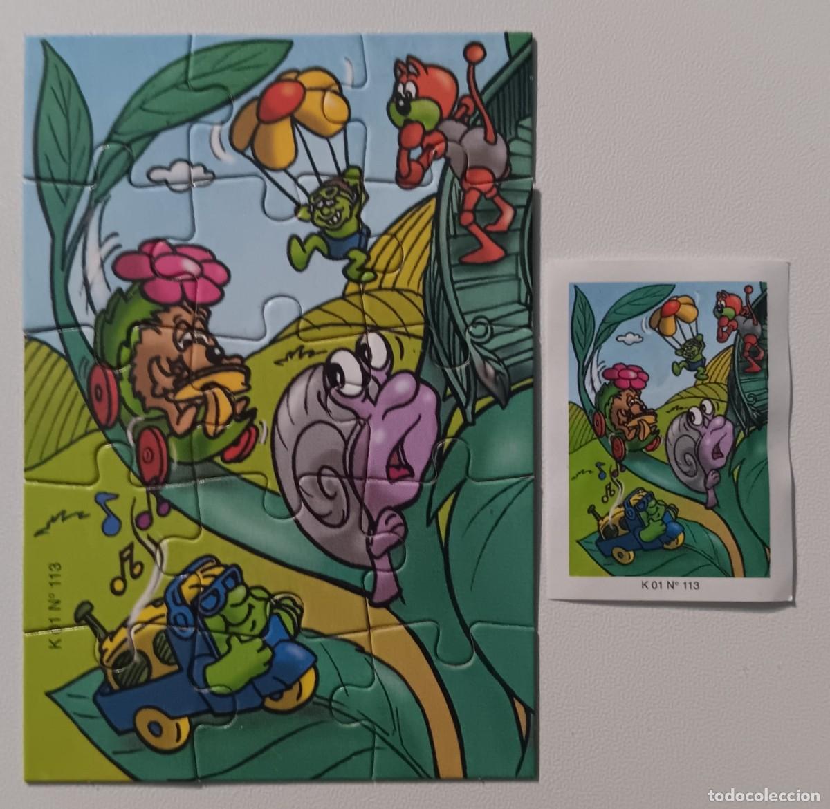 Figuras de goma Kinder: PUZZLE ROMPECABEZAS KINDER - Foto 1