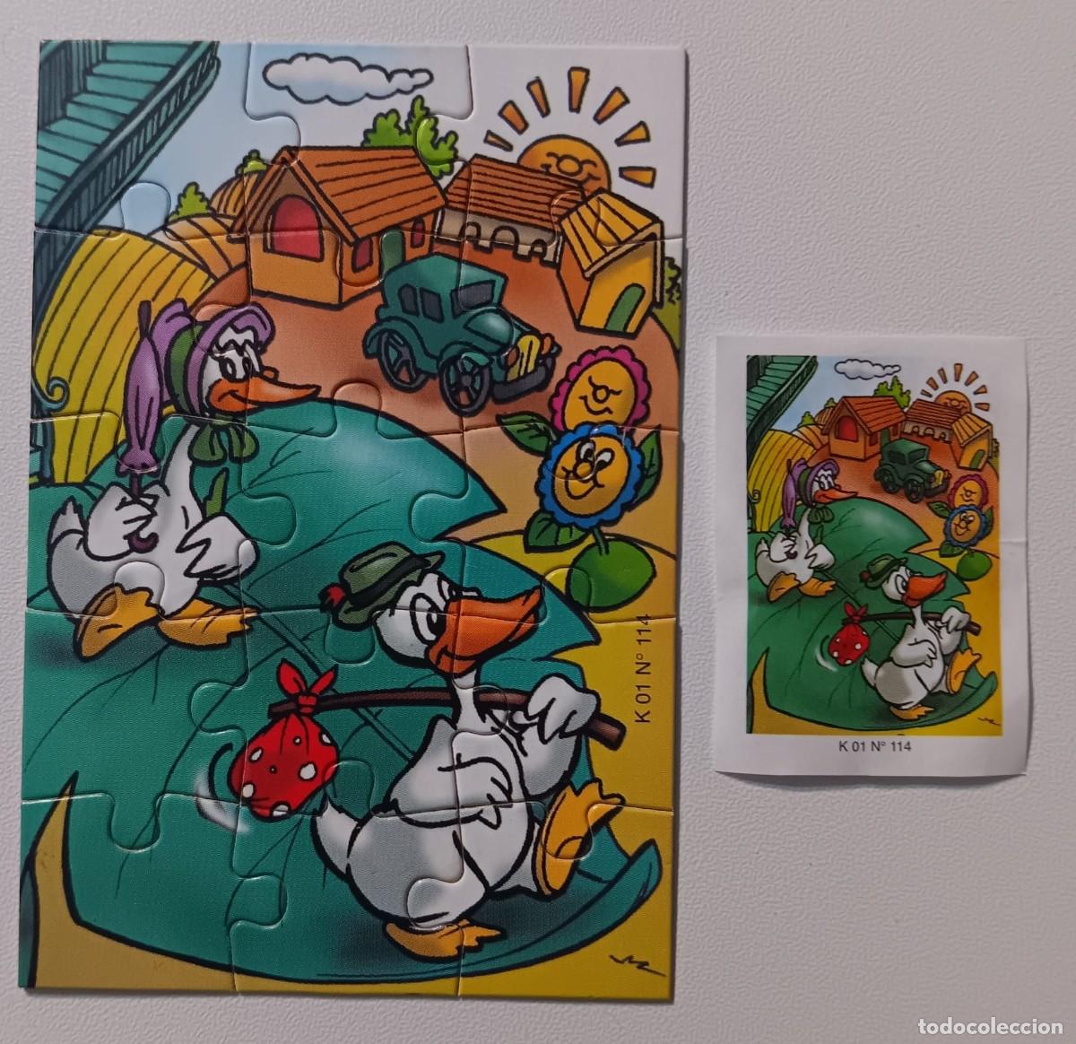 Figuras de goma Kinder: PUZZLE ROMPECABEZAS KINDER - Foto 1