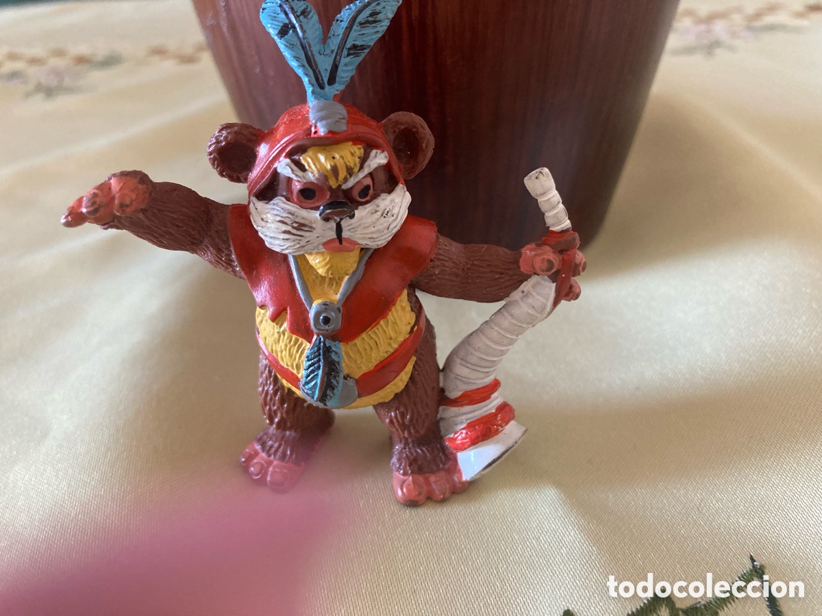 Figuras de goma y PVC: Star wars Ewoks PVC c&oacute;mic spain - Foto 2