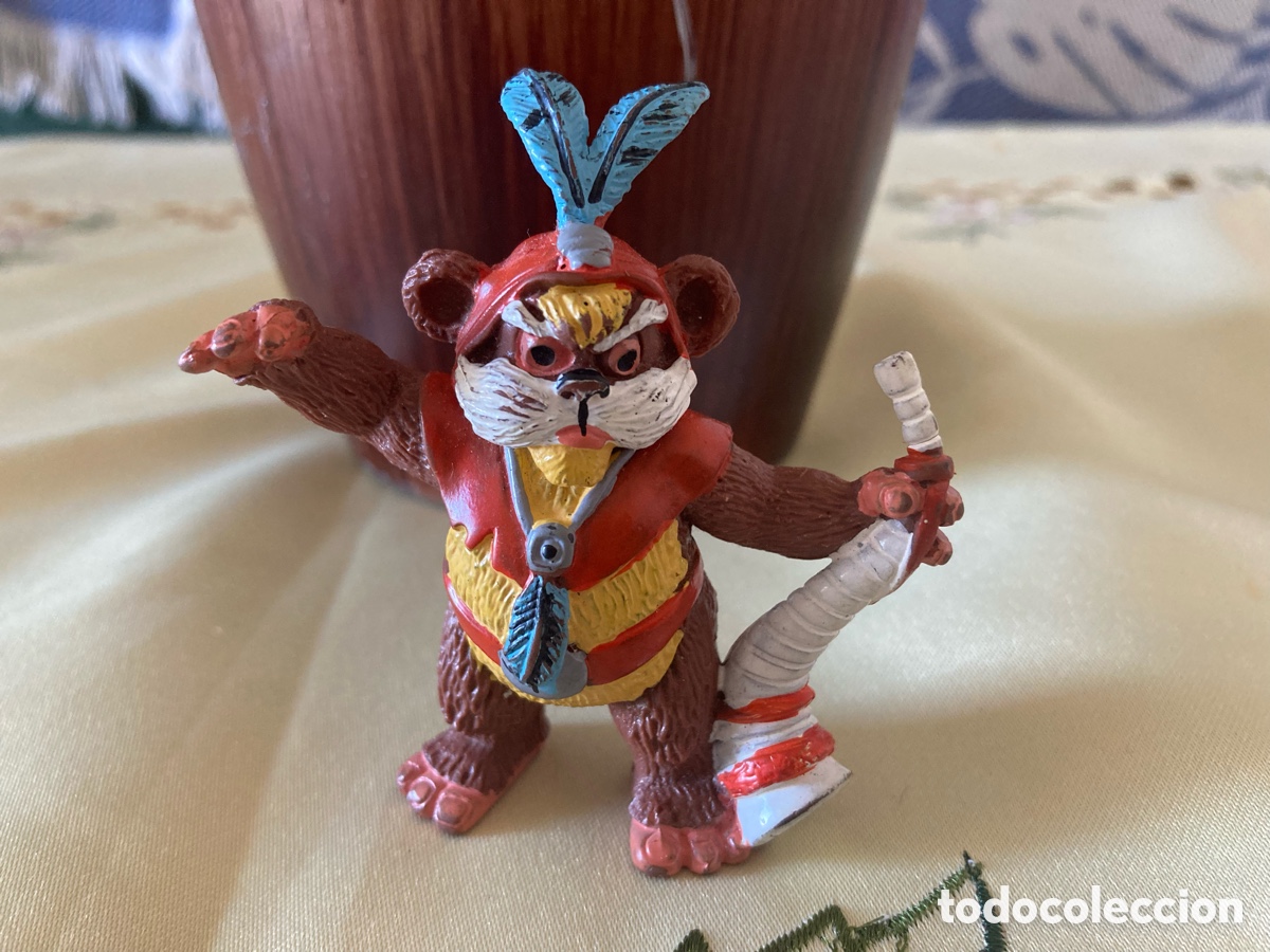 Figuras de goma y PVC: Star wars Ewoks PVC c&oacute;mic spain - Foto 8