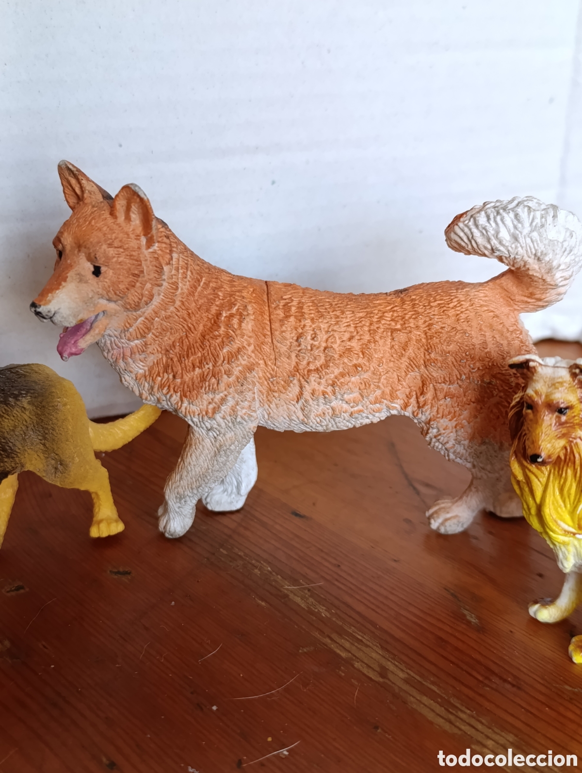 Figuras de goma y PVC: LOTE DE 3 FIGURAS / EN PVC / DE PERROS - Foto 3