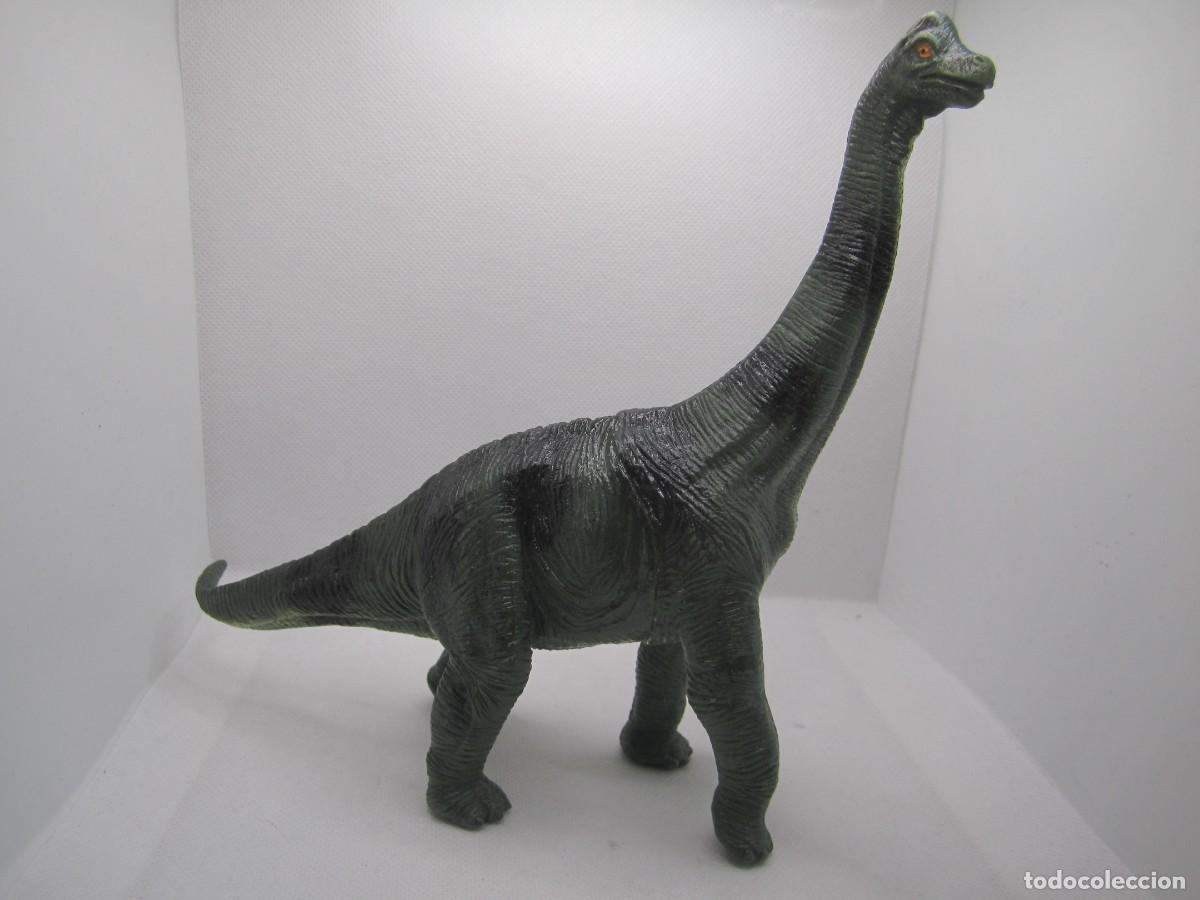 Figuras de goma y PVC: figura mu&ntilde;eco dinosaurio brachiosaurus 2000 - Foto 1