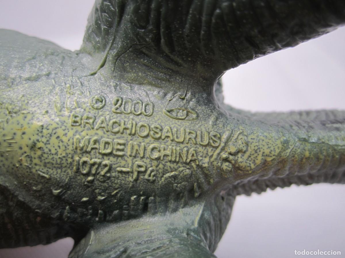 Figuras de goma y PVC: figura mu&ntilde;eco dinosaurio brachiosaurus 2000 - Foto 3