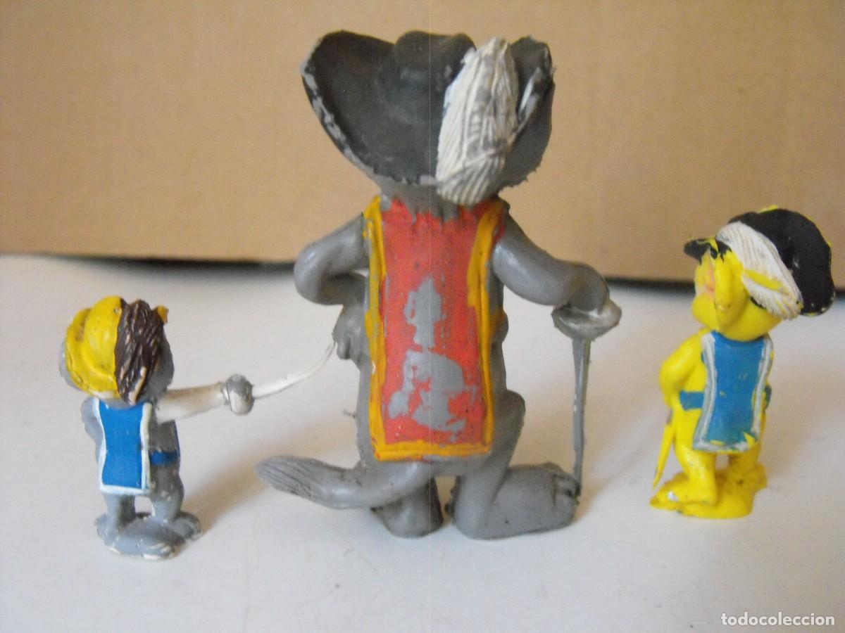 Figuras de goma y PVC: PECH. Figuras de Tom y Jerry mosqueteros. - Foto 3