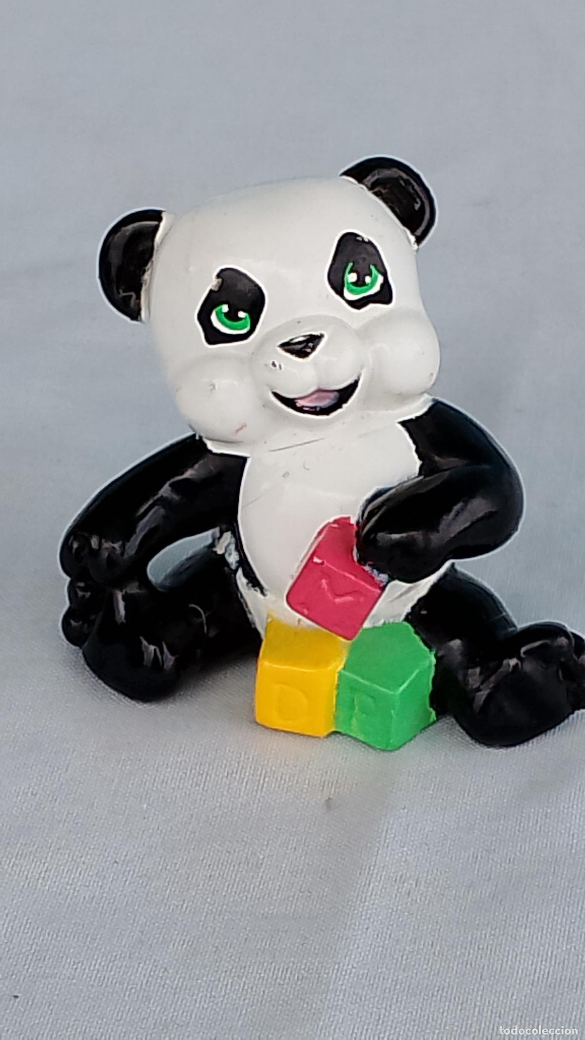 Figuras de Goma y PVC: Antigua figura oso panda colecci&oacute;n Chiquitines M&aacute;gicos Cachorros de Galoob
