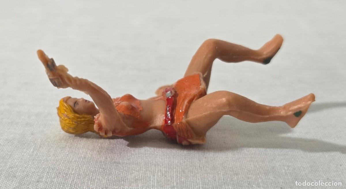Figuras de goma y PVC: Ana a caballo, serie apache, estereoplast - Foto 6