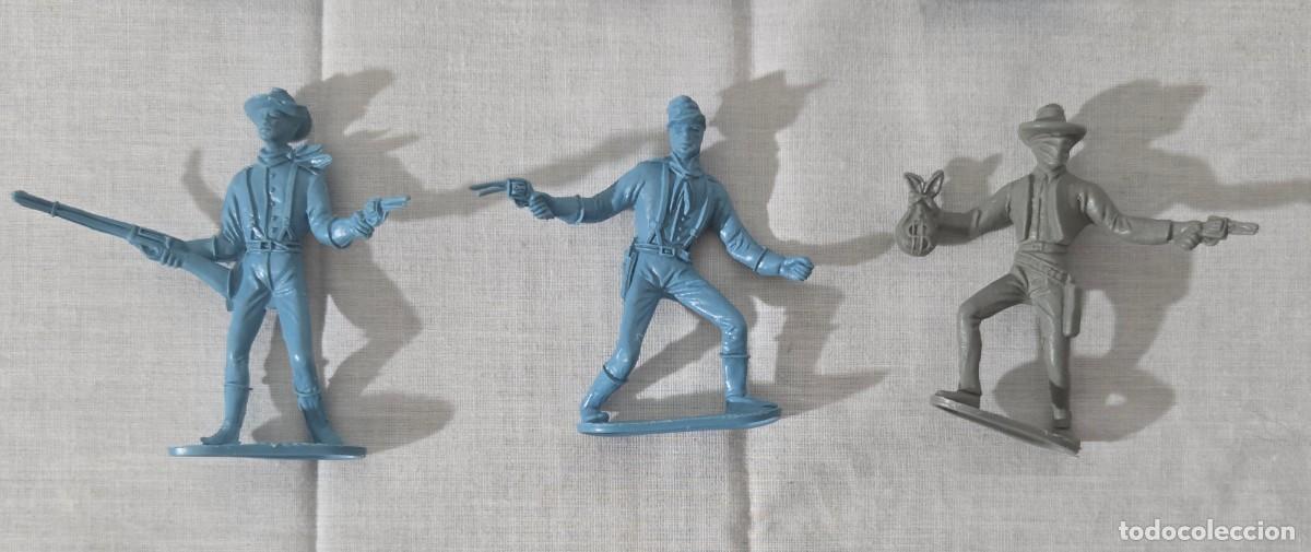 Figuras de goma y PVC: 6 figuras, septimo de caballeria, comansi - Foto 3