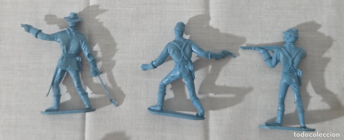 Figuras de goma y PVC: 6 figuras, septimo de caballeria, comansi - Foto 7