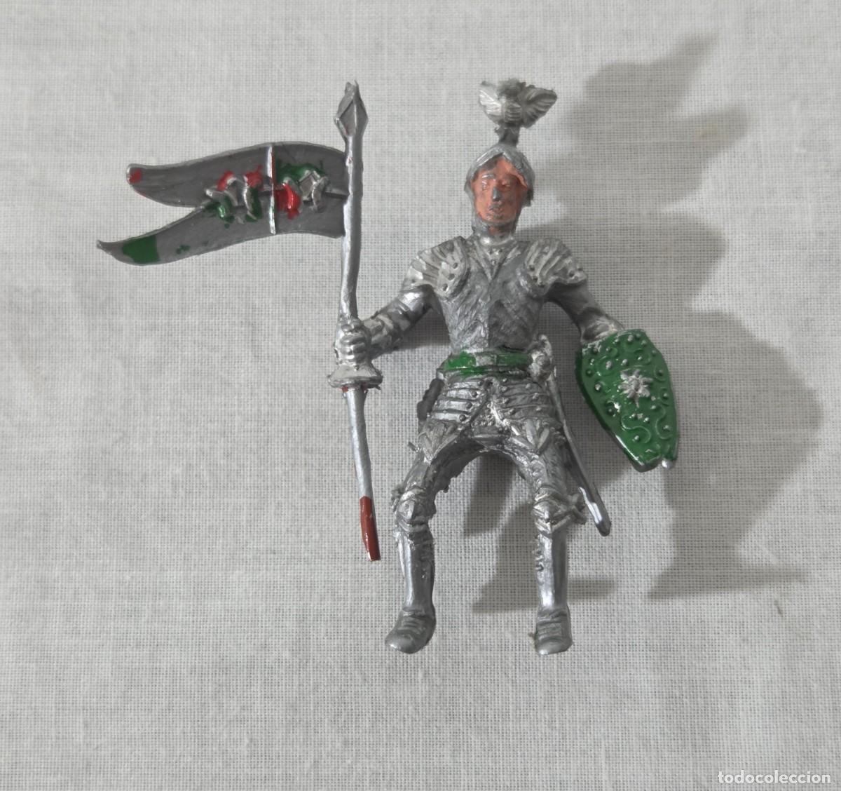 Figuras de goma y PVC: Guerrero medieval a caballo, lafredo - Foto 10