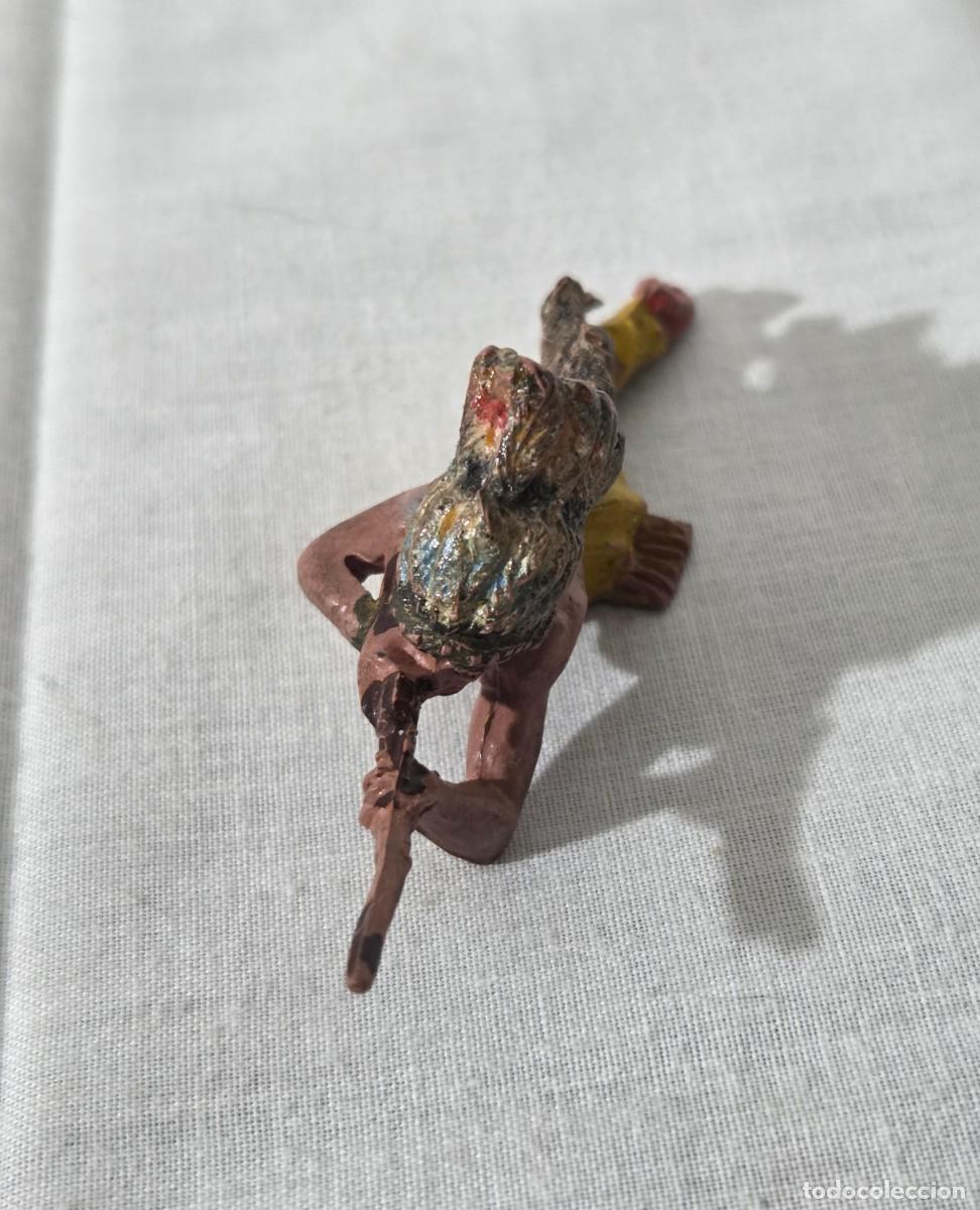 Figuras de goma y PVC: Guerrero indio de Pech - Foto 3