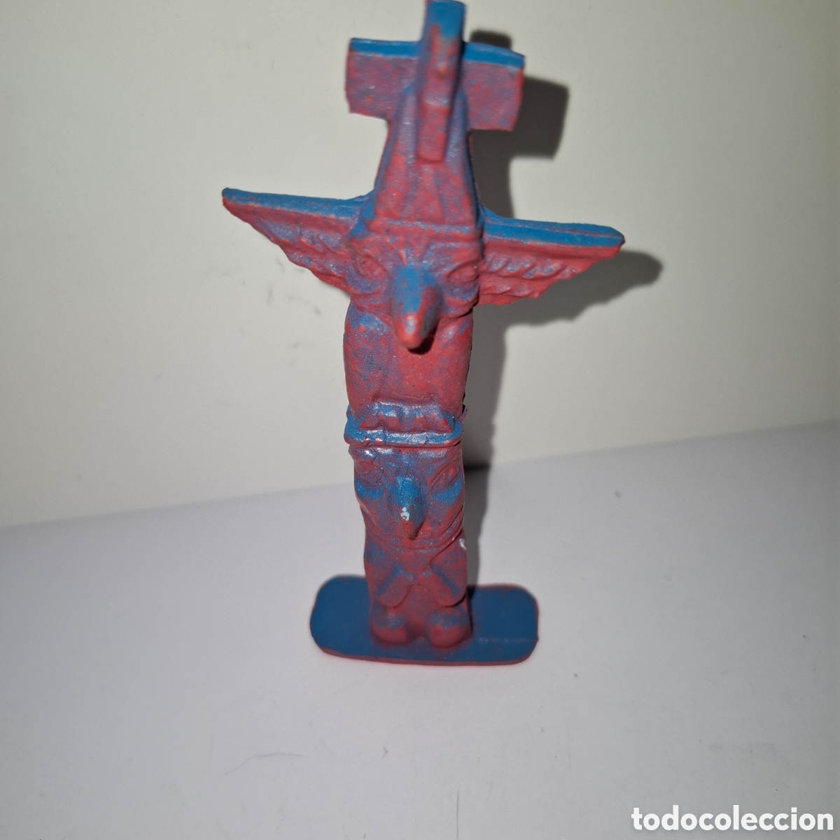 Figuras de goma y PVC: TOTEM COMANSI INDIOS Y VAQUEROS - Foto 1