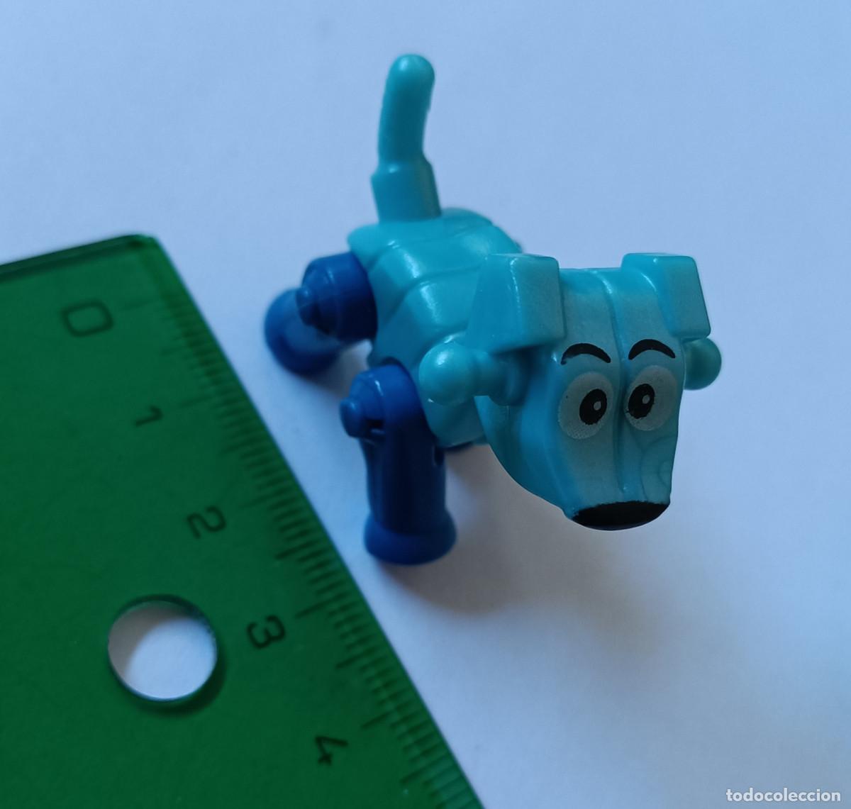 Figuras de goma Kinder: KINDER PERRO ANDROIDE ROBOT MU&Ntilde;ECO perrito dog - Foto 1