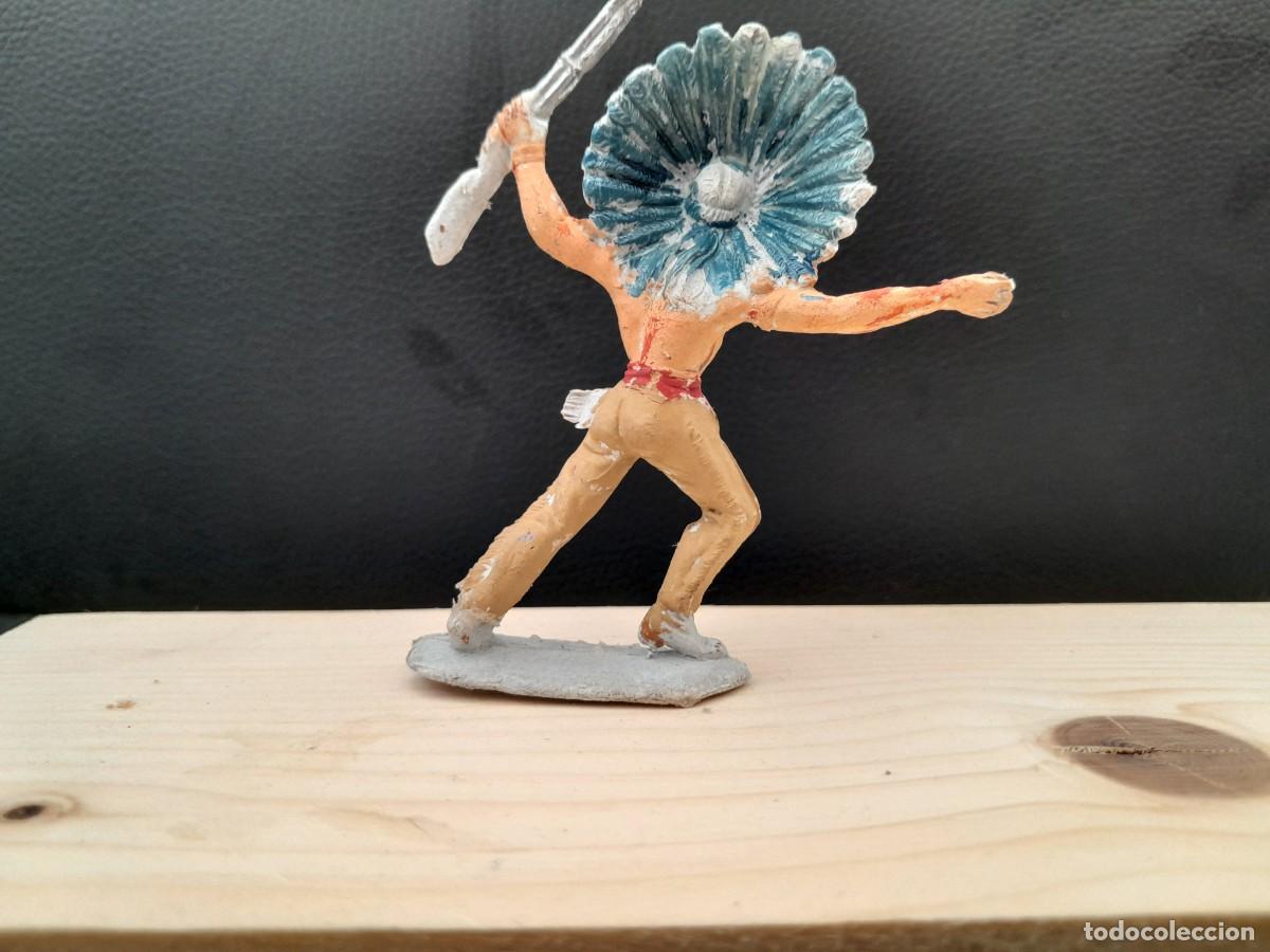 Figuras de goma y PVC: Indio COMANSI A&Ntilde;OS 60-70. - Foto 2
