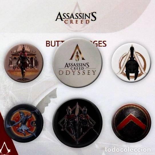 Figuras de goma y PVC: Set de Chapas de Assassins Creed 2 - Foto 1