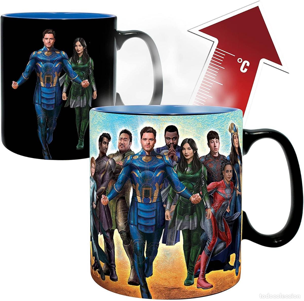 Figuras de goma y PVC: Taza Termica Eternals y Celestials - Marvel - Foto 1