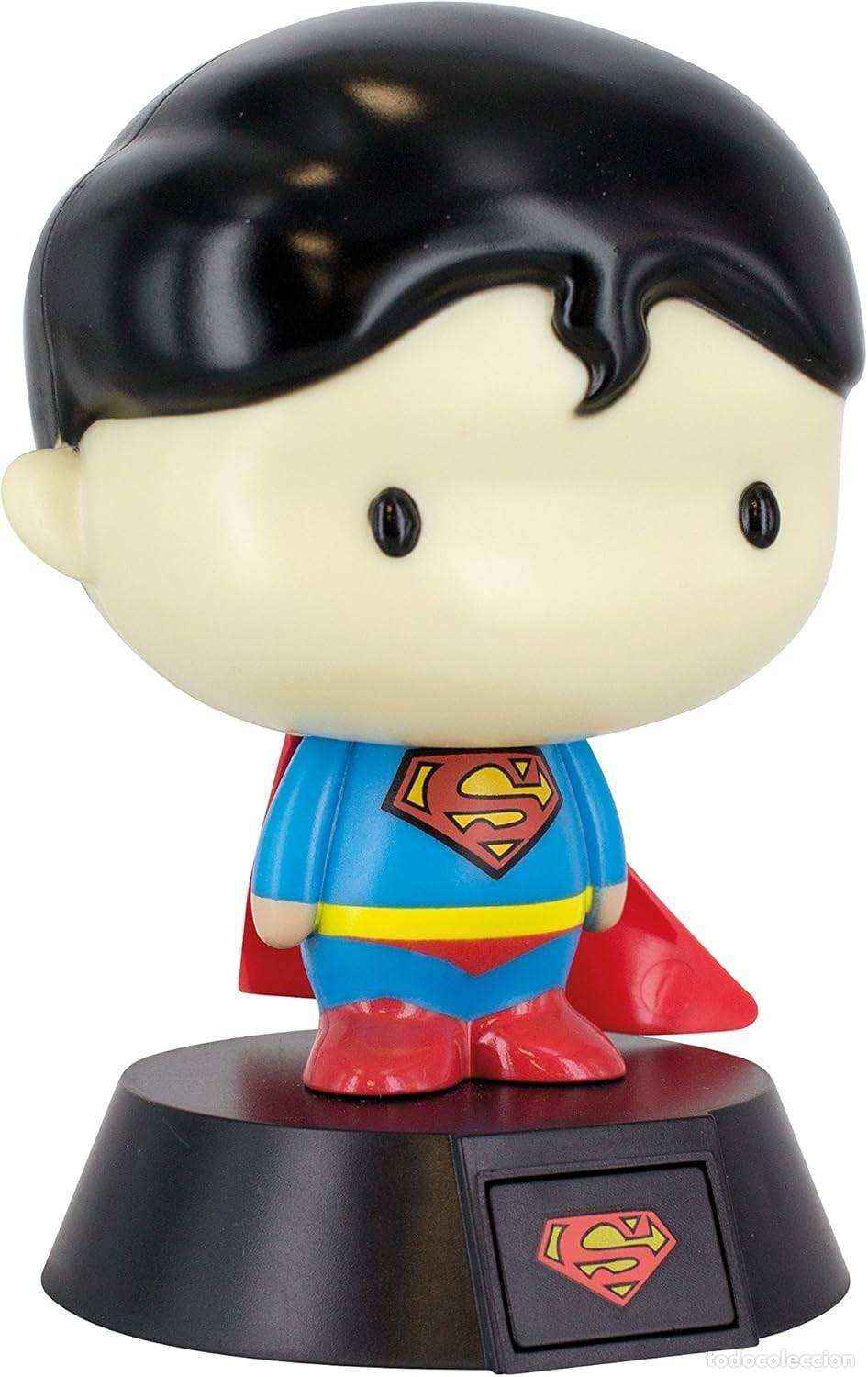 Figuras de goma y PVC: Lampara Superman 3D - DC COMICS - Foto 1