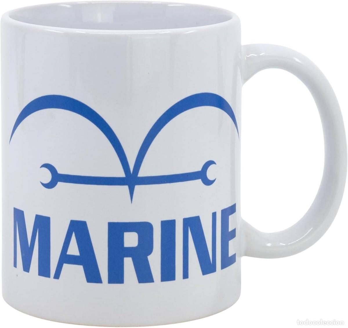Figuras de goma y PVC: Taza Marine - One Piece - Foto 1