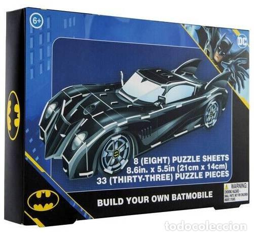 Figuras de goma y PVC: Puzzle 3D Batmobile - Batman - Foto 1