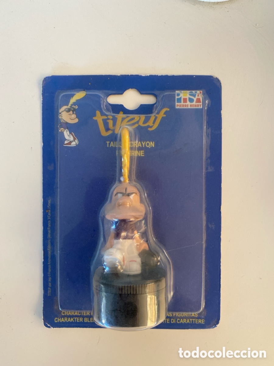 Figuras de Goma y PVC: Figura Titeuf base sacapuntas